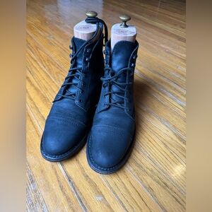 Men’s Thursday Captain boots. Black. Size 7